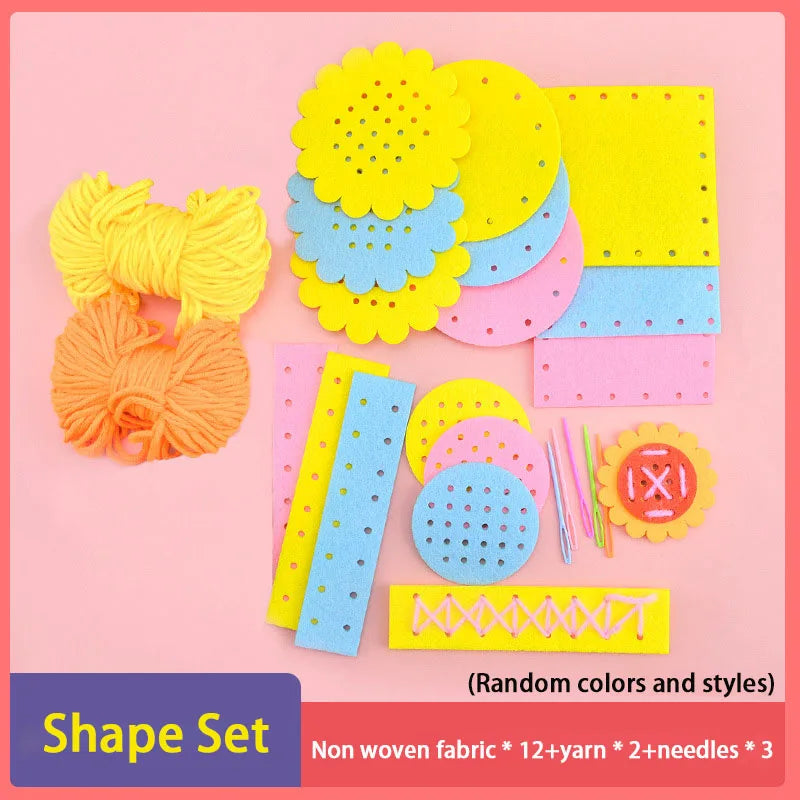 Children’s DIY Sewing Kit – Educational Felt Animal Craft Set