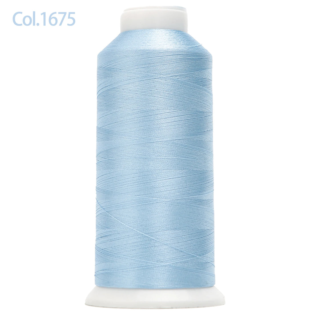 80-Color Polyester Embroidery Thread – 4000m Big Rolls