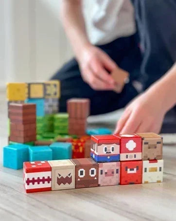 Magnetic Building Block Cube Set – STEM Toy for Kids 3+