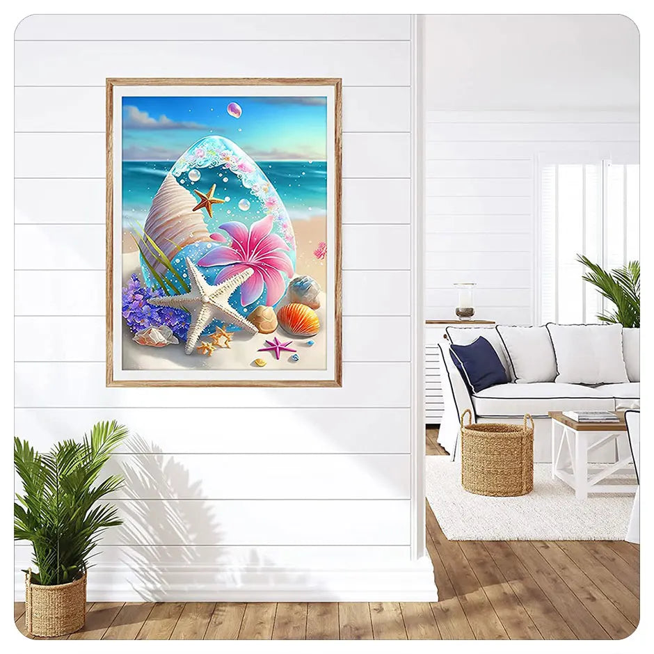Starfish 5D Diamond Painting – Fantasy Seaside Mosaic Kit
