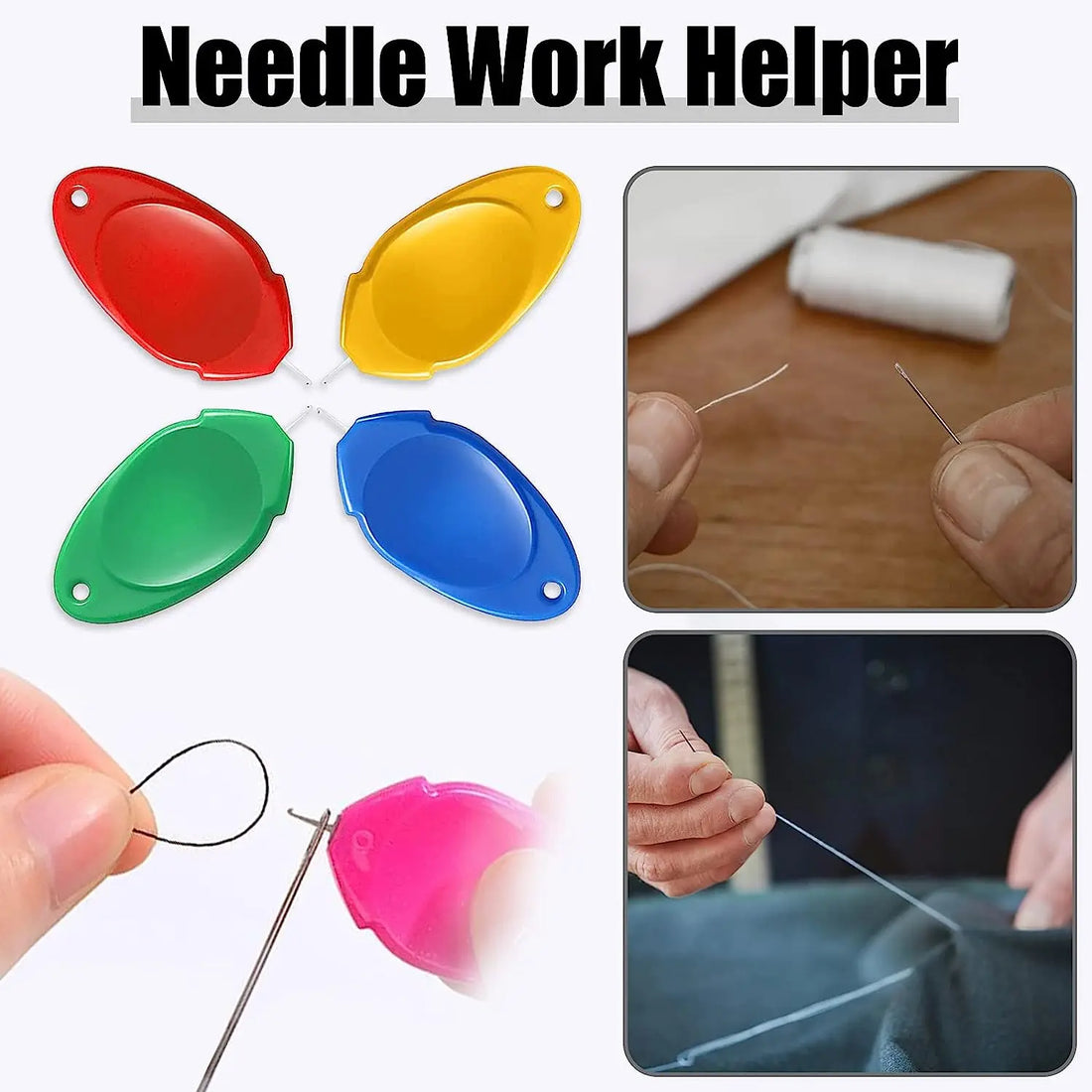 5/10pcs Automatic Needle Threaders – Easy Thread Guide Tool