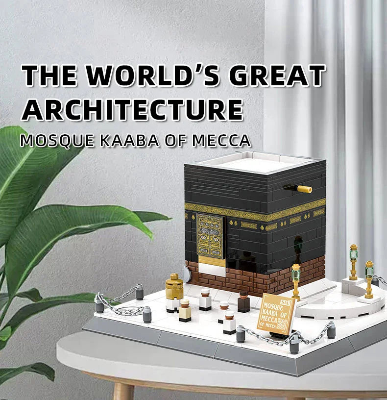 Mecca Mosque & Kaaba Architecture Blocks – Educational Model Set