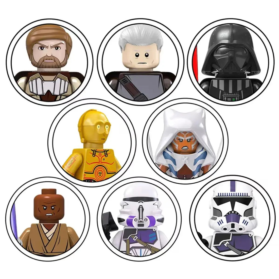 SW Movie Soldier Mini Figures – Action Building Block Toy Set