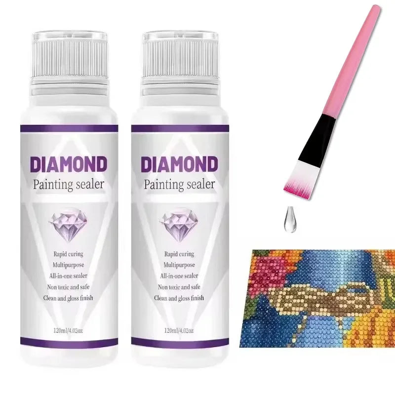 Diamond Painting Sealer – Permanent Glue for 5D Art & Puzzles